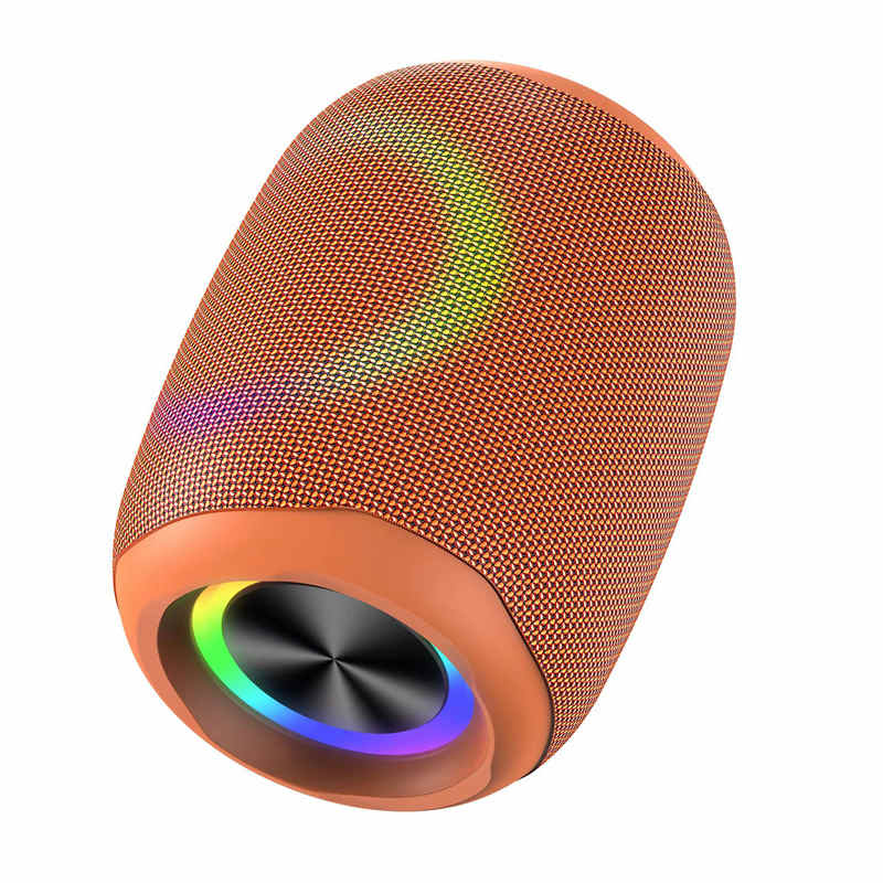 Factory Price LED Fabric Bluetooth speaker