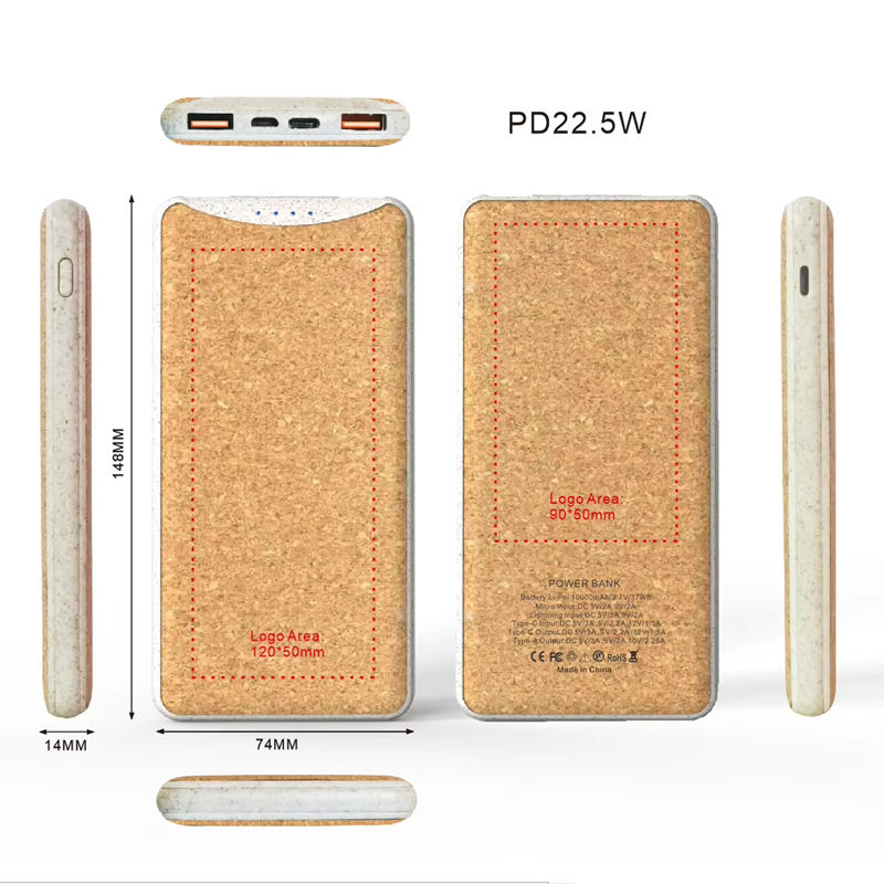 Cork powerbank 10000mAh