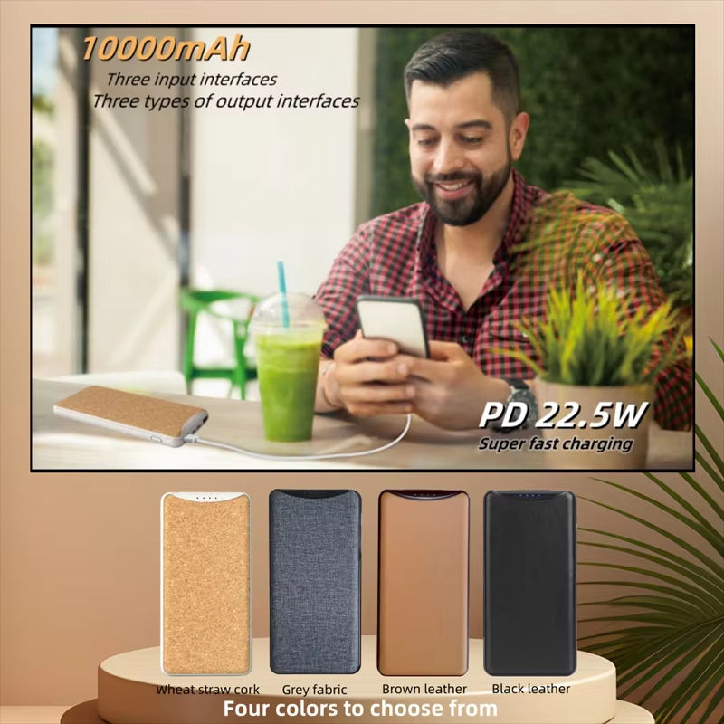 Cork powerbank 10000mAh