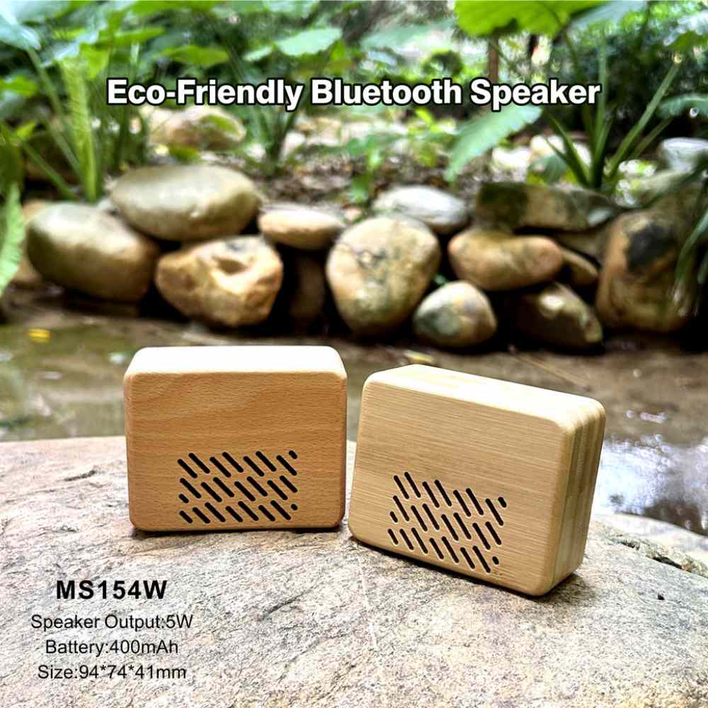 Eco-friendly Wood Bluetooth Speaker